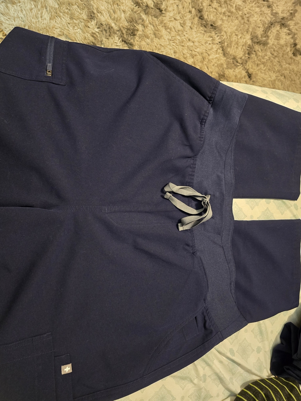 Figs HW Yola Navy Blue Scrub Pant